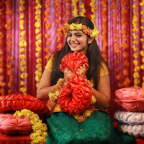 YELLOWED AND READY FOR THE WEDDING JOURNEY “NAMITHA  AND  ANAND” WEDDING PHOTOGRAPHY IN PALAKKAD